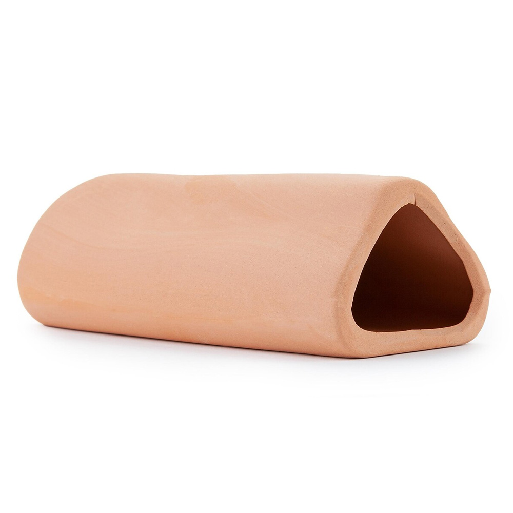 Ozdoba Ceramiczna Tunel do Akwarium Terrarium 14cm Happet